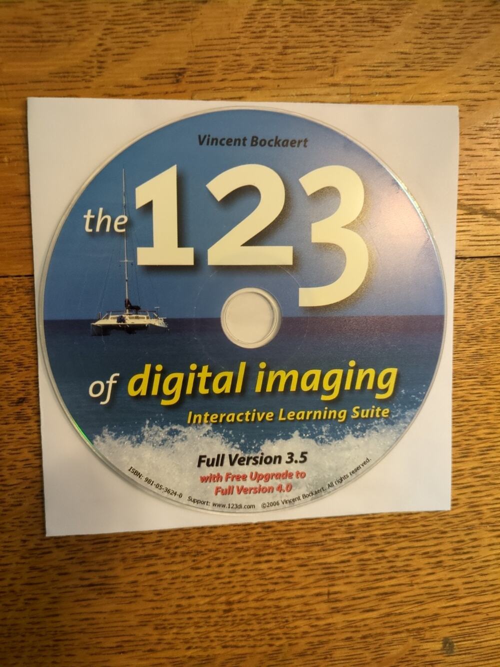 The 123 Of Digital Imaging Vincent Bockaert Nikon CDROM disc only